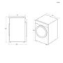 Candy 8kg Condenser Tumble Dryer - White