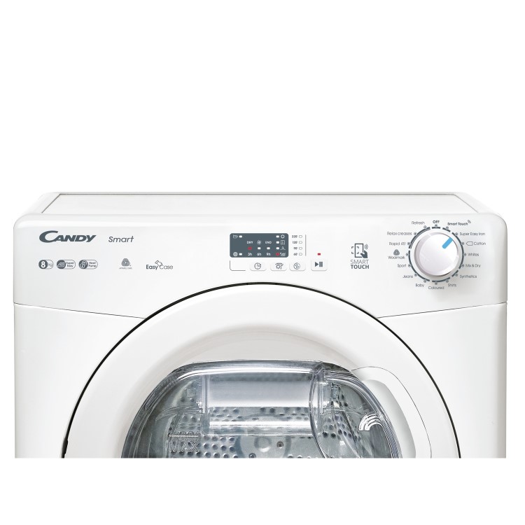 Candy Smart 8kg Heat Pump Tumble Dryer - White