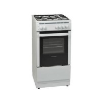 GRADE A3 - Nordmende CSG52LPGWH Gas Single Cavity LPG Jets Freestanding White 50cm Cooker