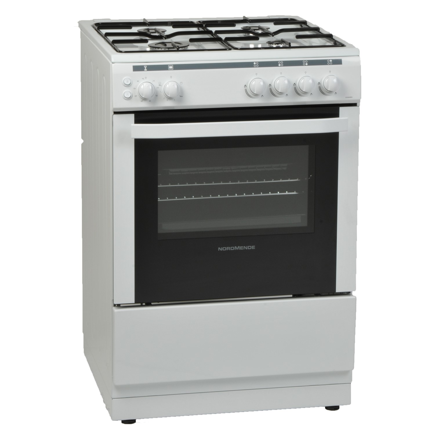 NordMende CSG62LPGWH 60cm Freestanding LPG Gas Cooker White