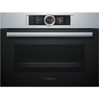 Bosch CSG656BS1B Compact Height Built-in Steam Oven Stainless Steel