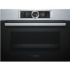 Bosch CSG656BS1B Compact Height Built-in Steam Oven Stainless Steel