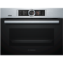 Refurbished Bosch Series 8 CSG656BS7B 60cm Single Built In Electric Oven Stainless Steel