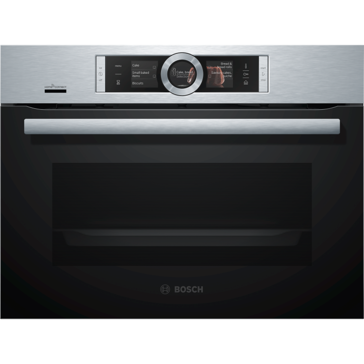 Bosch Series 8 Compact Oven with Steam Function - Stainless Steel