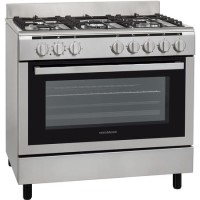 Refurbished NordMende CSG92IX 90cm Single Oven Dual Fuel Range Cooker Stainless Steel