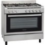 Refurbished NordMende CSG92IX 90cm Single Oven Dual Fuel Range Cooker Stainless Steel