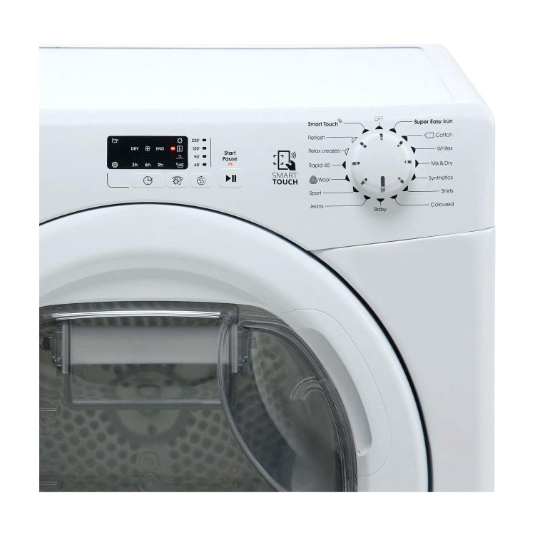 Candy CSH8A2LE-80/ 8kg Freestanding Heat Pump Tumble Dryer - White