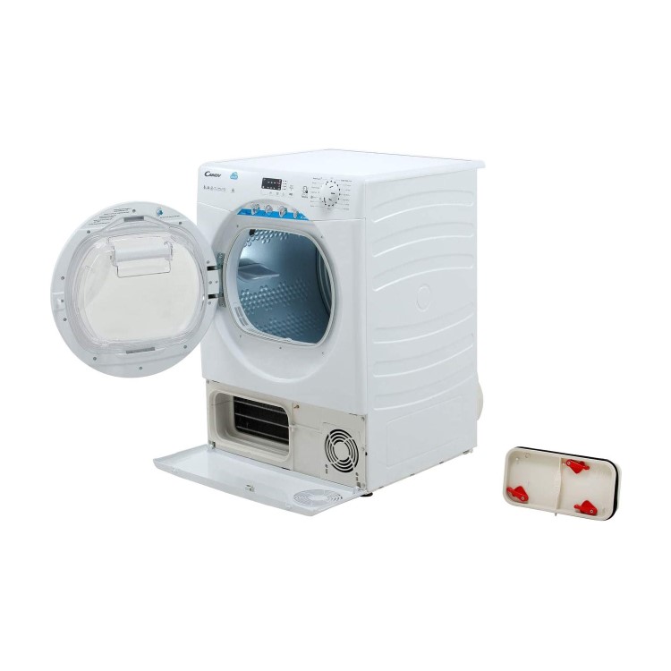 Candy CSH8A2LE-80/ 8kg Freestanding Heat Pump Tumble Dryer - White