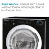 Candy Smart Pro 10kg 1400rpm Washing Machine - Black