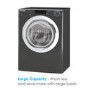Candy Smart 10kg 1400rpm Washing Machine - Graphite