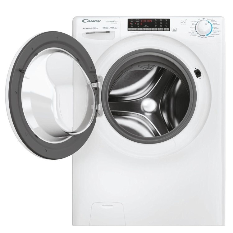 Refurbished Candy Smart Pro CSO696TWM6-80 Freestanding 9KG 1600 Spin Washing Machine White