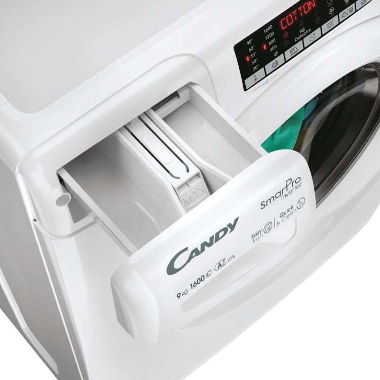 Refurbished Candy Smart Pro CSO696TWM6-80 Freestanding 9KG 1600 Spin Washing Machine White