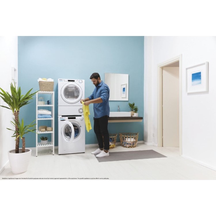 Candy Smart Pro 9kg Condenser Tumble Dryer - Wi-Fi Connected - White