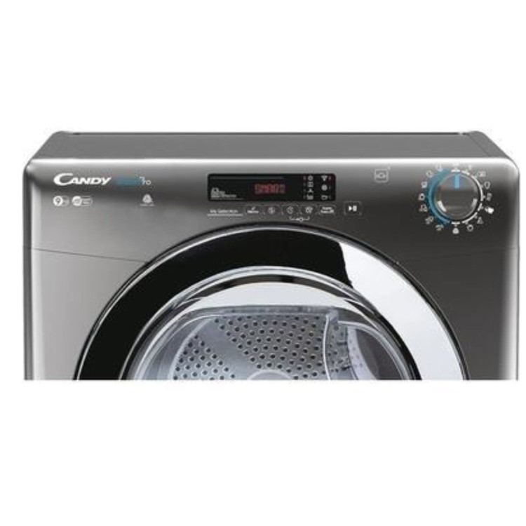 Candy Smart Pro 9kg Condenser Tumble Dryer - Graphite