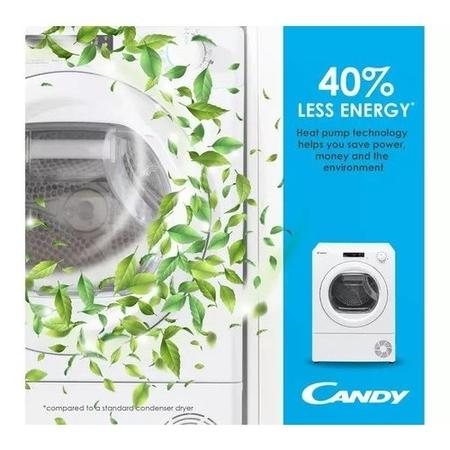 Refurbished Candy Smart Pro CSOEC9TG-80 Freestanding Codenser 9KG Tumble Dryer White