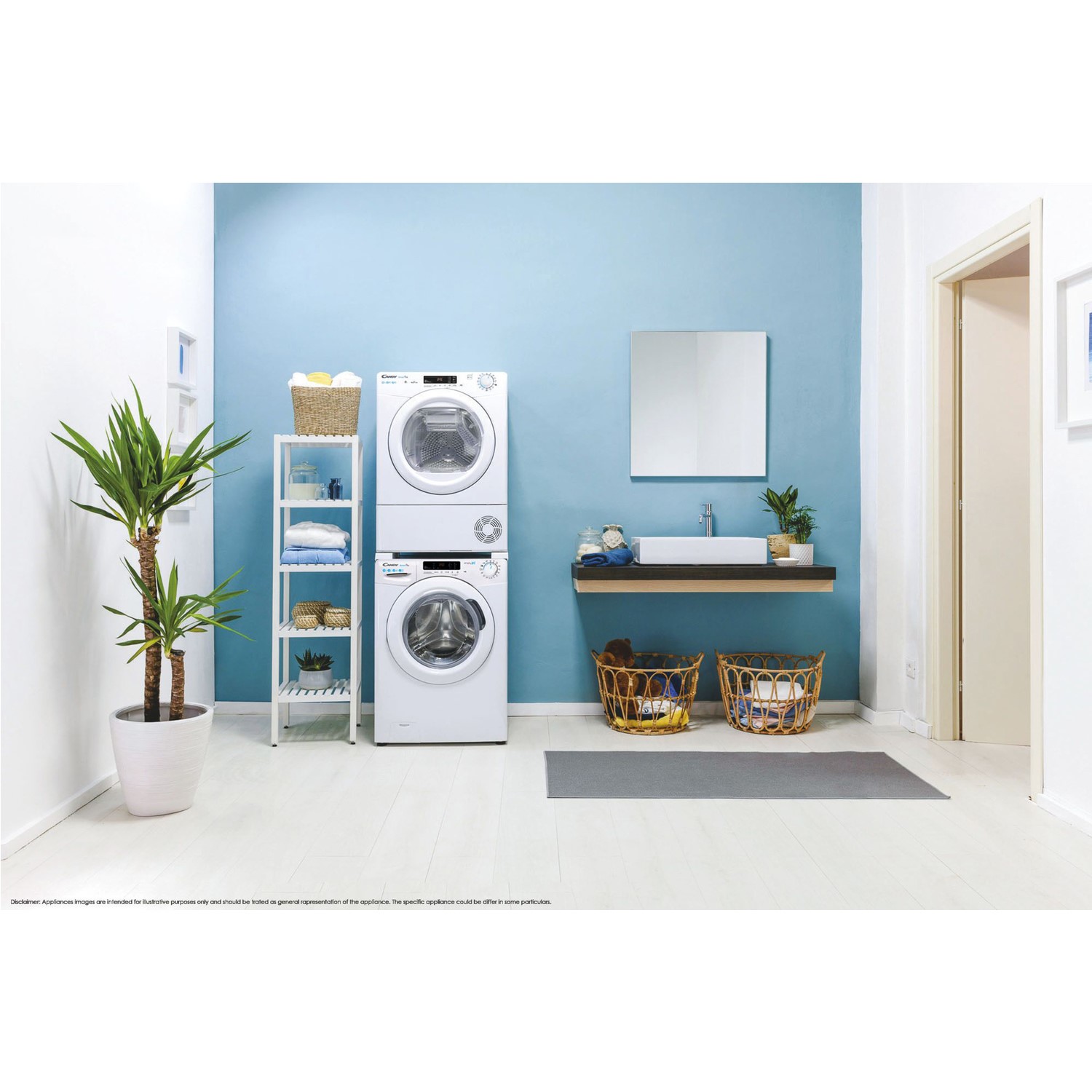 Candy Smart Pro Heat Pump Tumble Dryer - White CSOEH9A2DE-80 ...