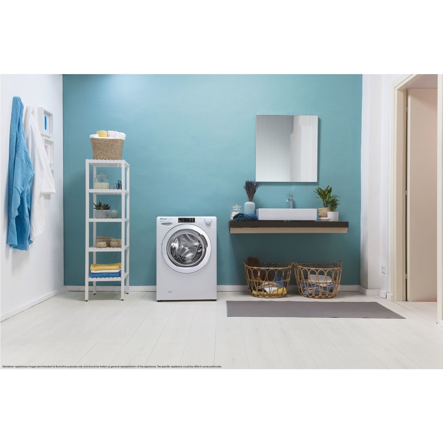 Candy Smart Pro 8kg Wash 5kg Dry 1400rpm Freestanding Washer Dryer