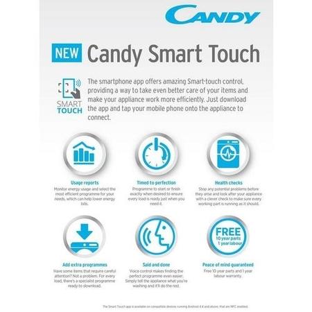 Candy CSVC8LG-80 8kg Freestanding Condenser Tumble Dryer - White