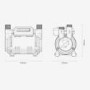 Salamander CT Force 3 Bar Positive Head Regenerative Twin Shower Pump