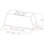 Refurbished Elica Pro CT-35-90 90cm Canopy Cooker Hood Stainless Steel
