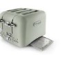 Delonghi CT04.GR Argento Flora Four Slice Toaster - Green