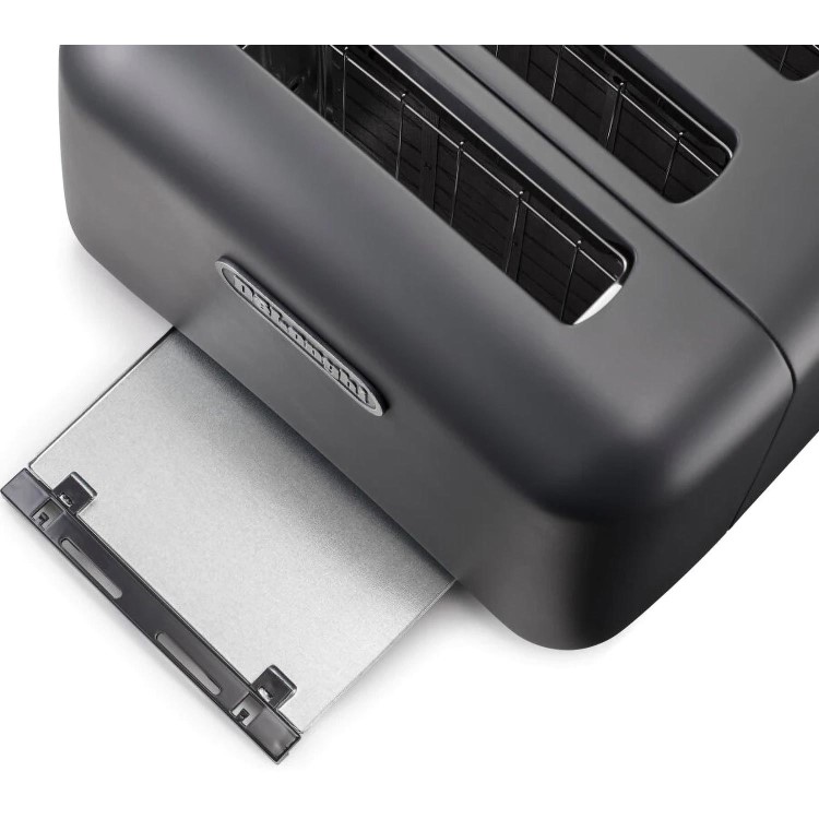 Delonghi CT04.GY Argento Silva 4 Slice Toaster - Grey