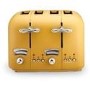 Delonghi CT04.Y Argento Silva 4 Slice Toaster - Yellow