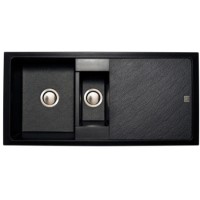 Astracast CT15RZHOMESK Contour 1.5 Bowl ROK TEX Composite Sink in Volcano Black