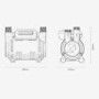 Salamander CT50 Xtra 1.5 Bar Positive Head Regenerative Twin Shower Pump