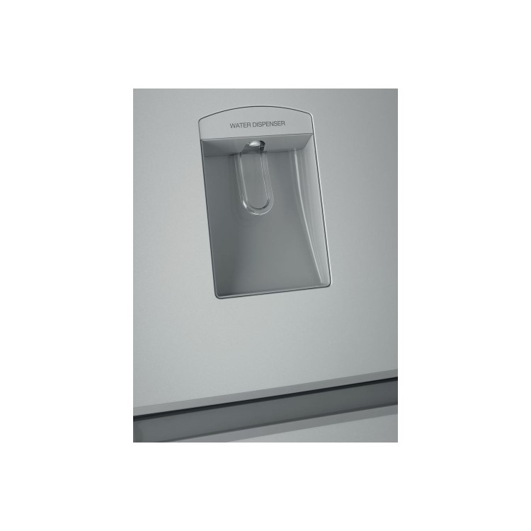 Indesit CTAA55NFSWD Freestanding Frost Free Fridge Freezer With Non-plumbed Water Dispenser - Silver