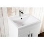 Moderno Polymarble Mid Edge Vanity Sink - 500mm Wide