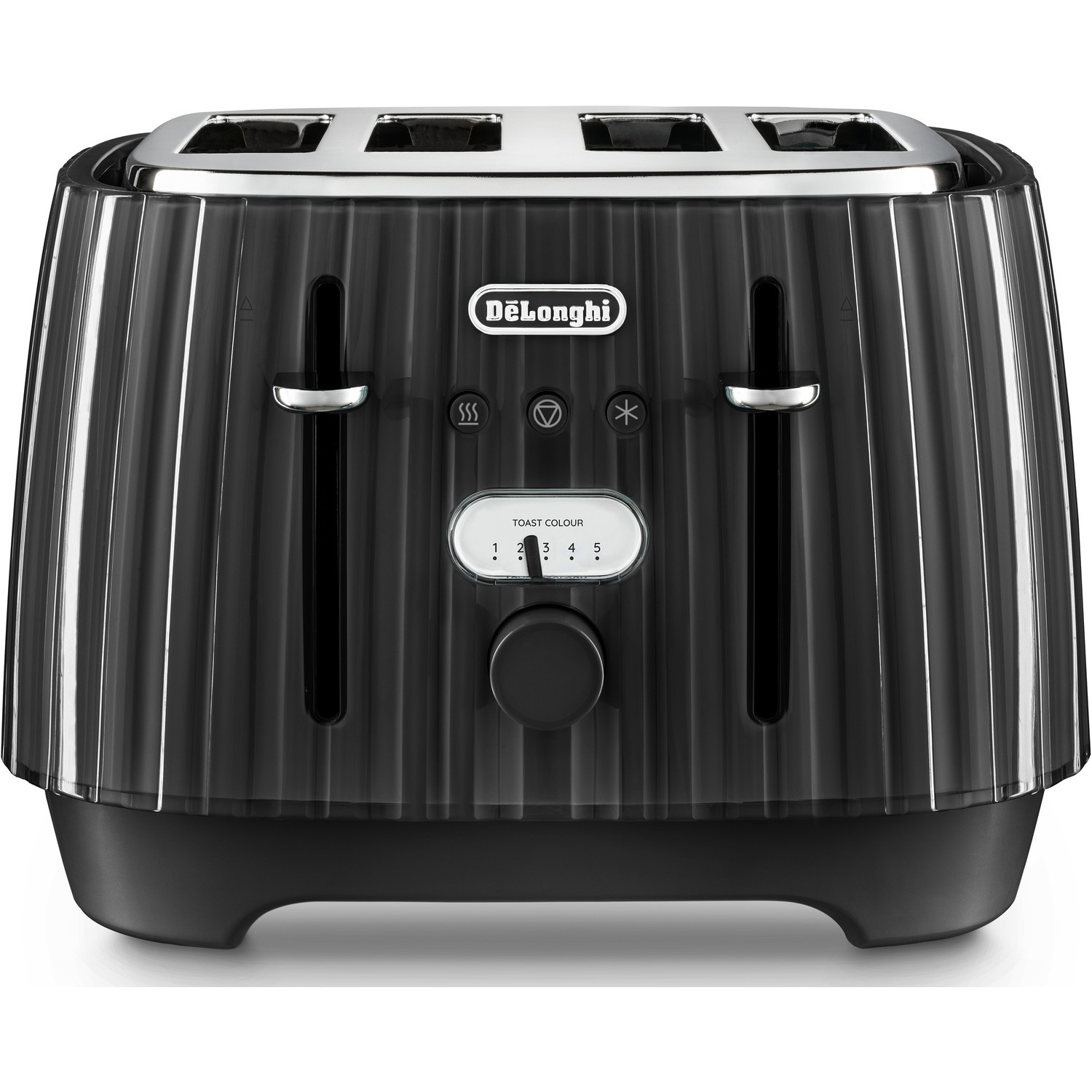 DeLonghi Ballerina 4 Slice Toaster - Black