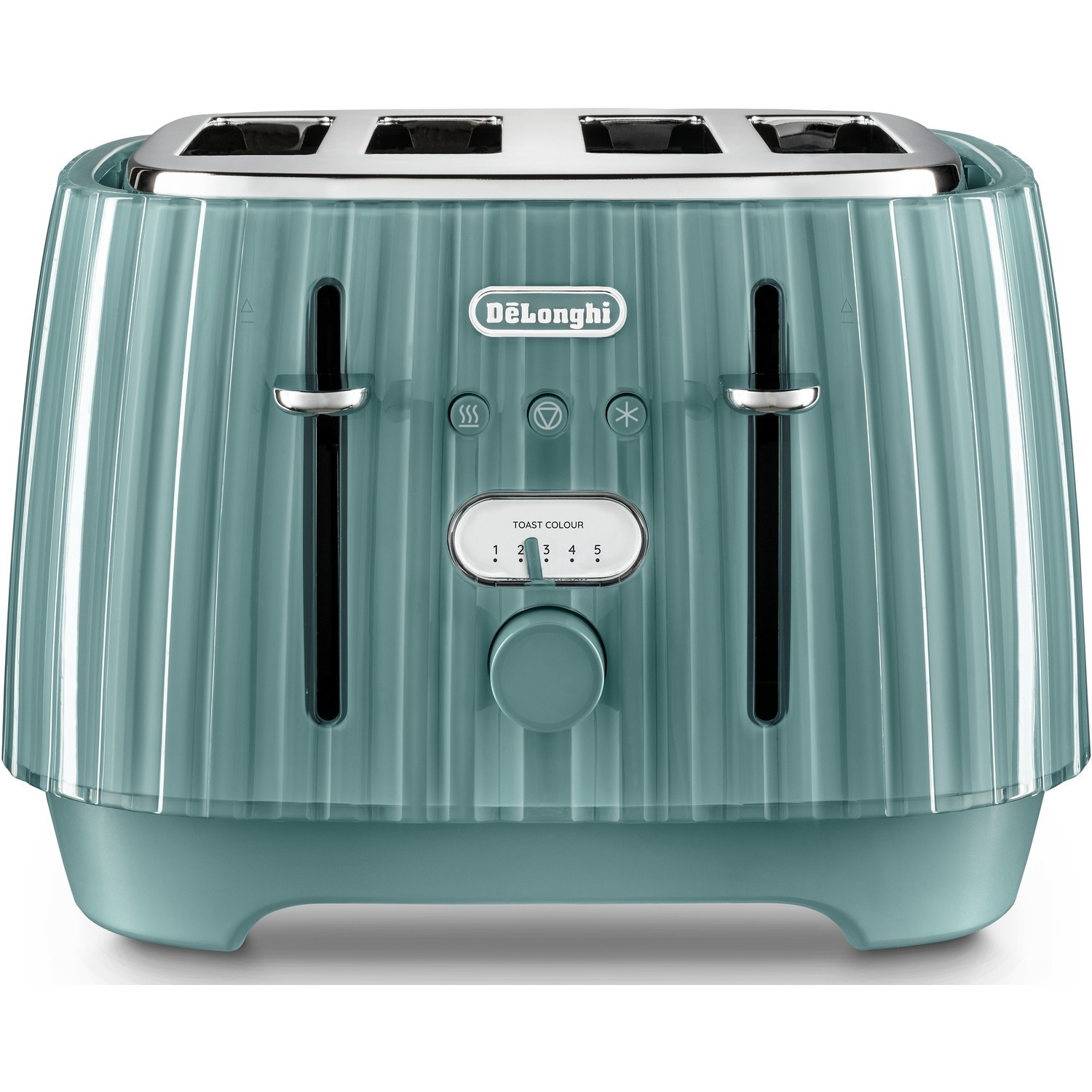 Delonghi Ballerina 4 Slice Toaster - Laguna Green