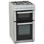 NordMende 50cm Double Cavity Gas Cooker - White