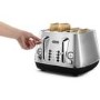 Delonghi CTI4003.M Distinta X 4 Slice Toaster - Stainless Steel