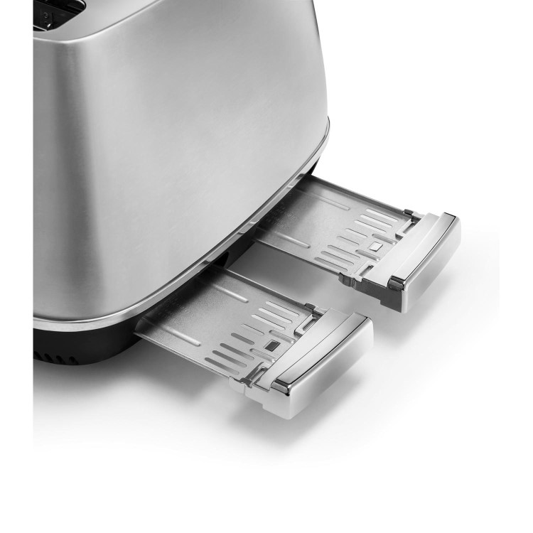 Delonghi CTI4003.M Distinta X 4 Slice Toaster - Stainless Steel