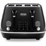 Delonghi CTIN4003.BK Distinta X 4 Slice Toaster - Matte Black