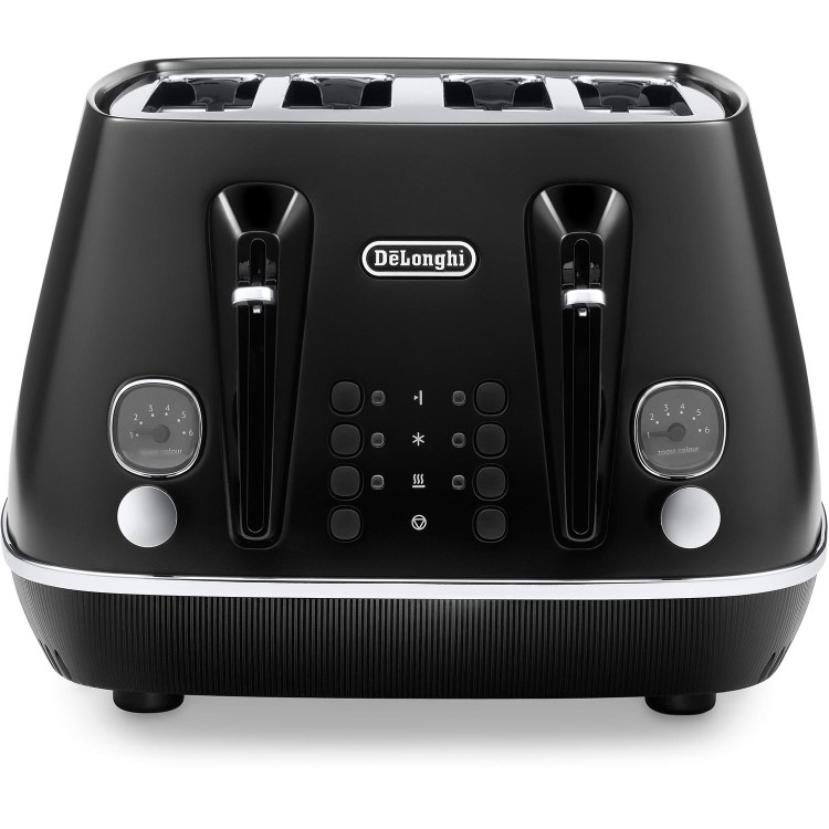 Delonghi CTIN4003.BK Distinta X 4 Slice Toaster - Matte Black