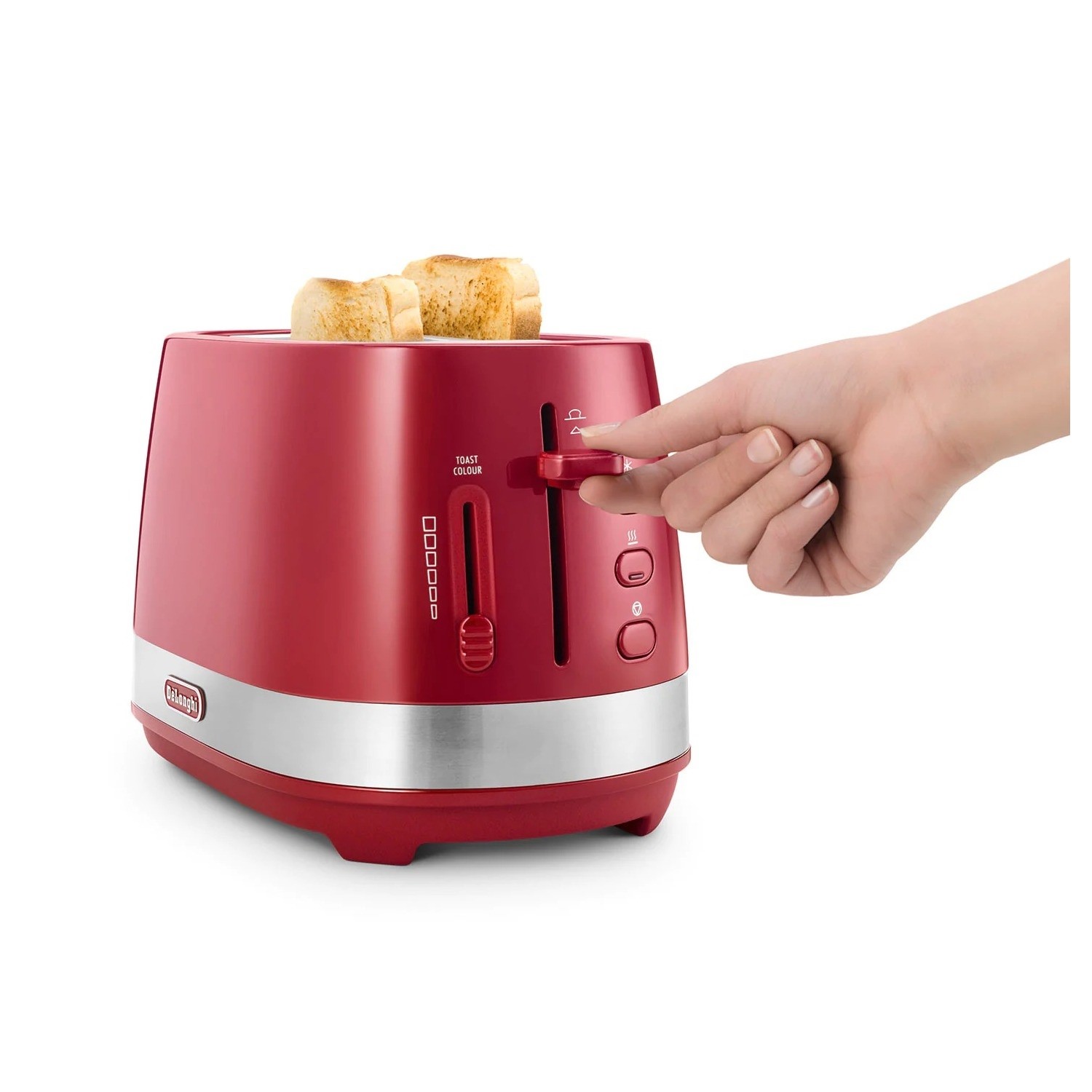 DeLonghi CTLA2003R Active Line 2 Slice Toaster Red CTLA2003.R
