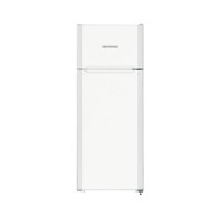 Liebherr CTP2521 235 Litre 140x55cm Top Mount Freestanding Fridge Freezer - White