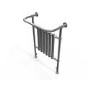 Taylor & Moore Traditional Chrome Heated Towel Rail - 963 x 673 x 230mm