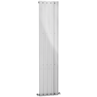 Vertical Panel Chrome Radiator - 1800 x 376mm