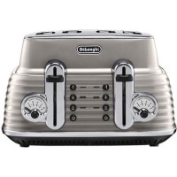 Delonghi De Longhi CTZ4003BG Scultura 4-slice Toaster - Beige