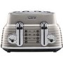 Delonghi De Longhi CTZ4003BG Scultura 4-slice Toaster - Beige