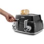 Delonghi CTZ4003BK Scultura 4-slice Toaster - Black