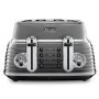 Delonghi De Longhi CTZ4003GY Scultura 4-slice Toaster - Grey