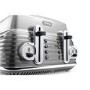 Delonghi De Longhi CTZ4003GY Scultura 4-slice Toaster - Grey