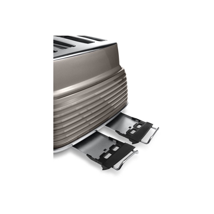 Delonghi De Longhi CTZ4003BG Scultura 4-slice Toaster - Beige