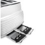 Delonghi CTZ4003W Scultura 4-slice Toaster - White