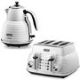 Delonghi CTZ4003W Scultura 4-slice Toaster - White